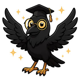 Crow stage 12: Graduate