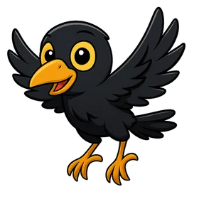 Crow stage 6: Flapper
