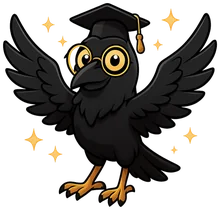 Level 12 crow badge