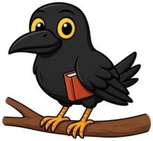 Level 8 crow badge