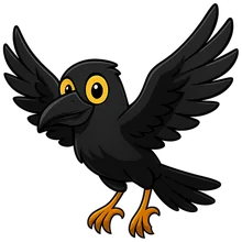Level 9 crow badge