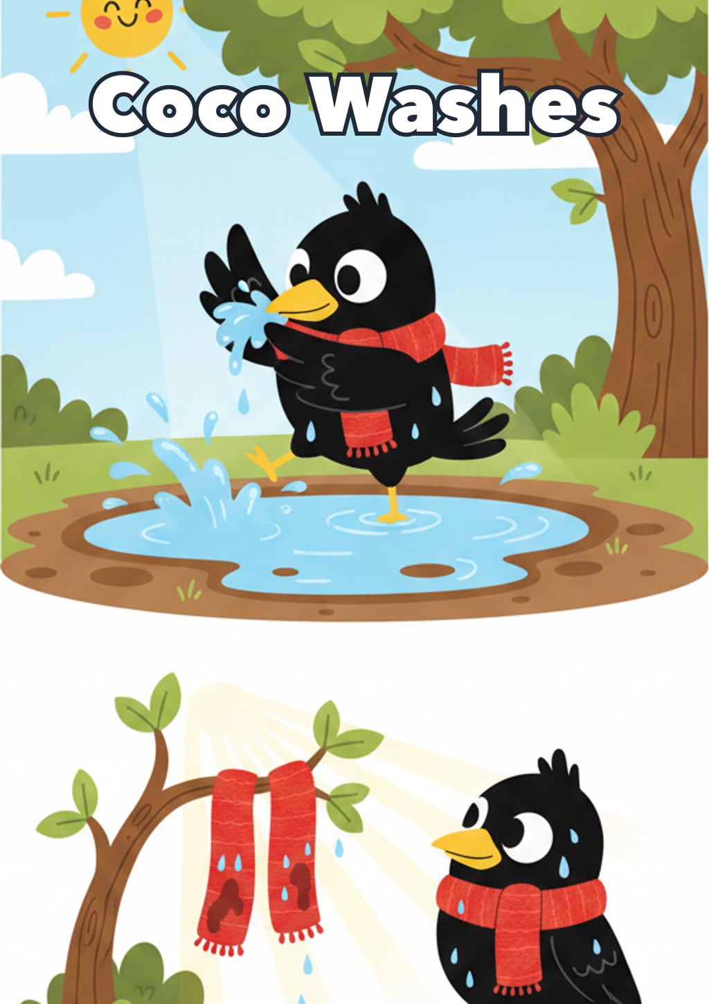 Coco Washes — Level 1 storybook cover