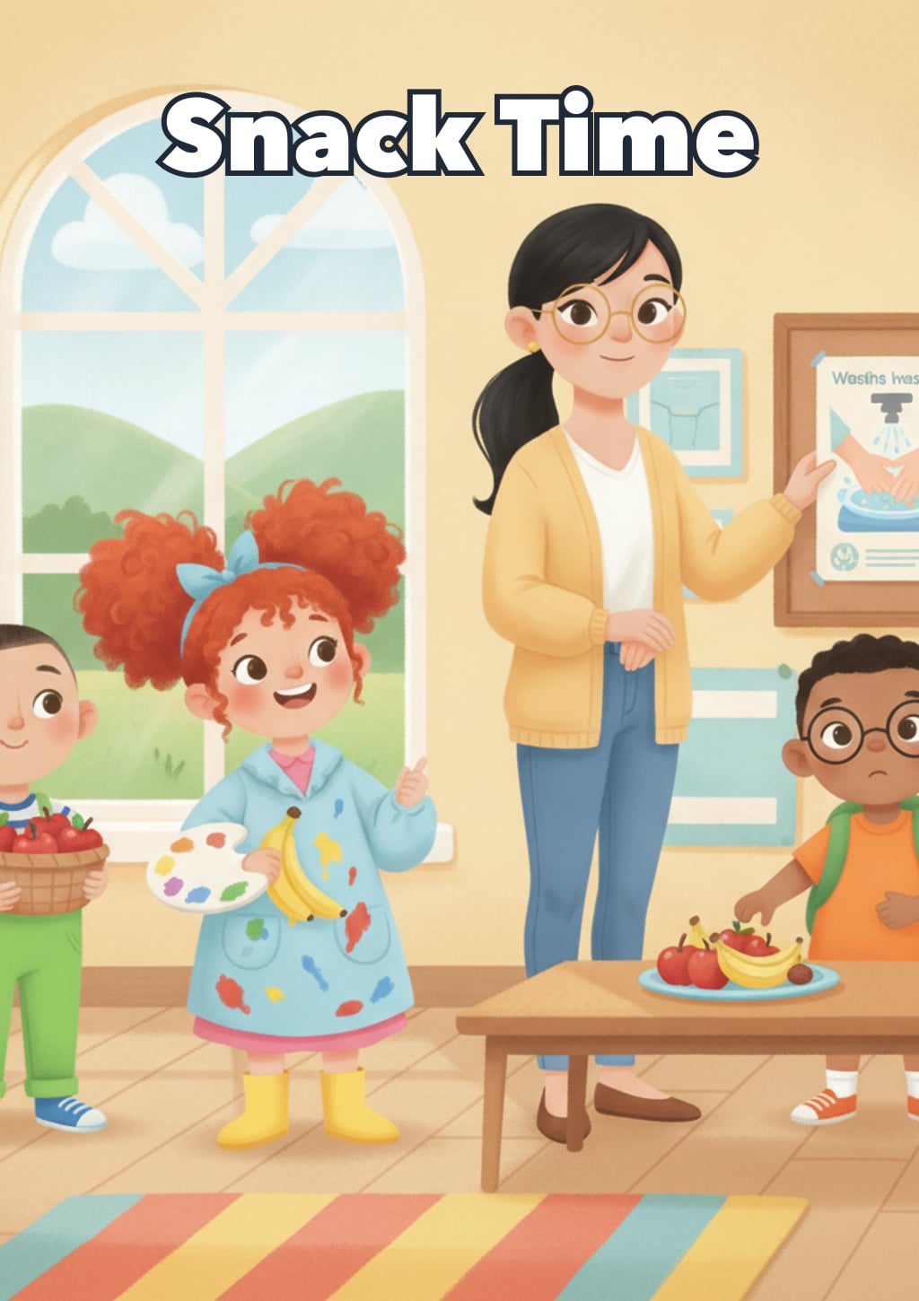 Snack Time — Level 2 storybook cover