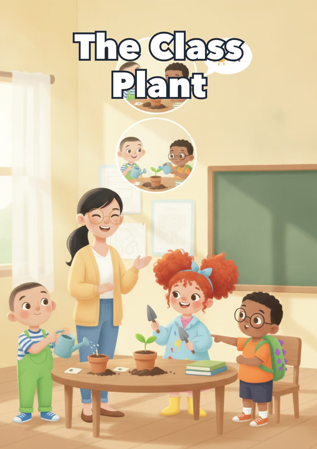 The Class Plant — Level 2 storybook cover