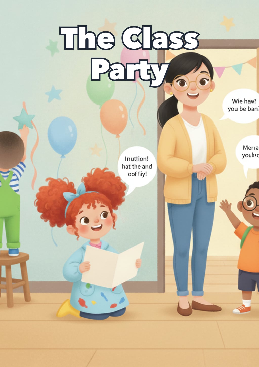 The Class Party — Level 2 storybook cover