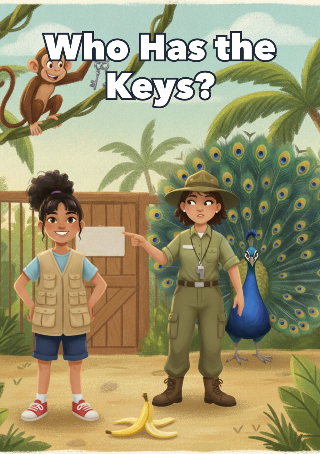 Who Has the Keys? — Level 4 storybook cover