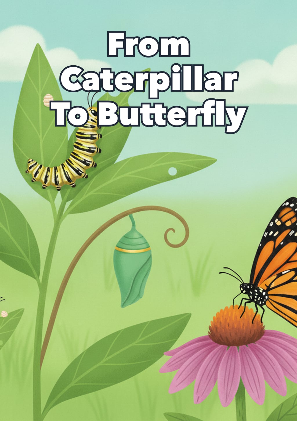 From Caterpillar To Butterfly — Level 6 storybook cover