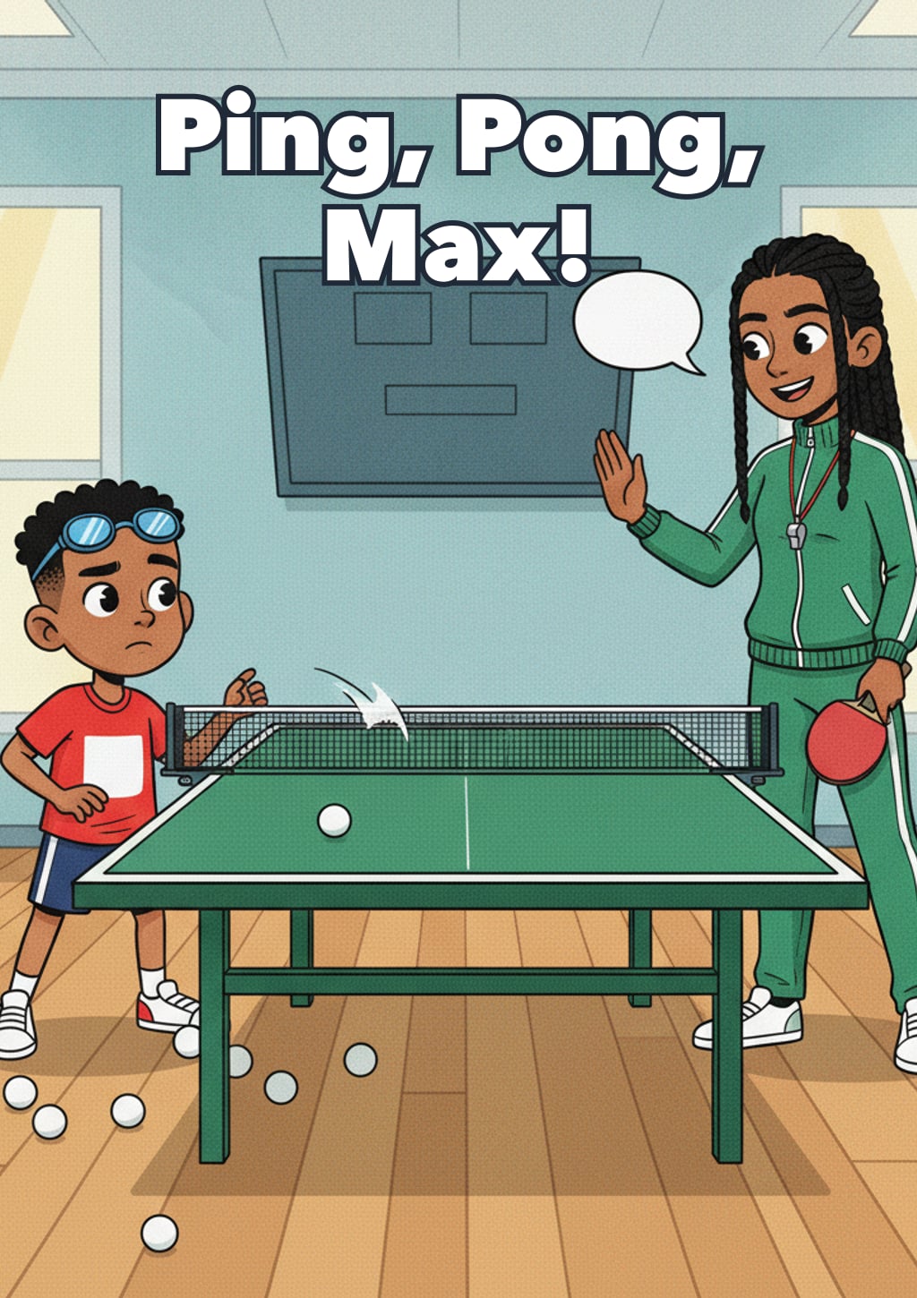 Ping, Pong, Max! — Level 6 storybook cover