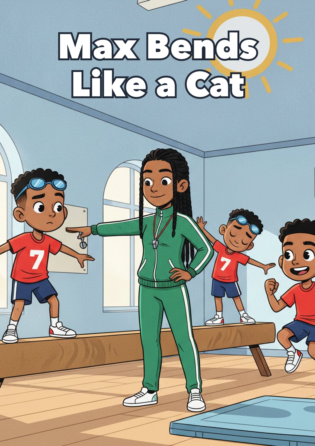 Max Bends Like a Cat — Level 6 storybook cover