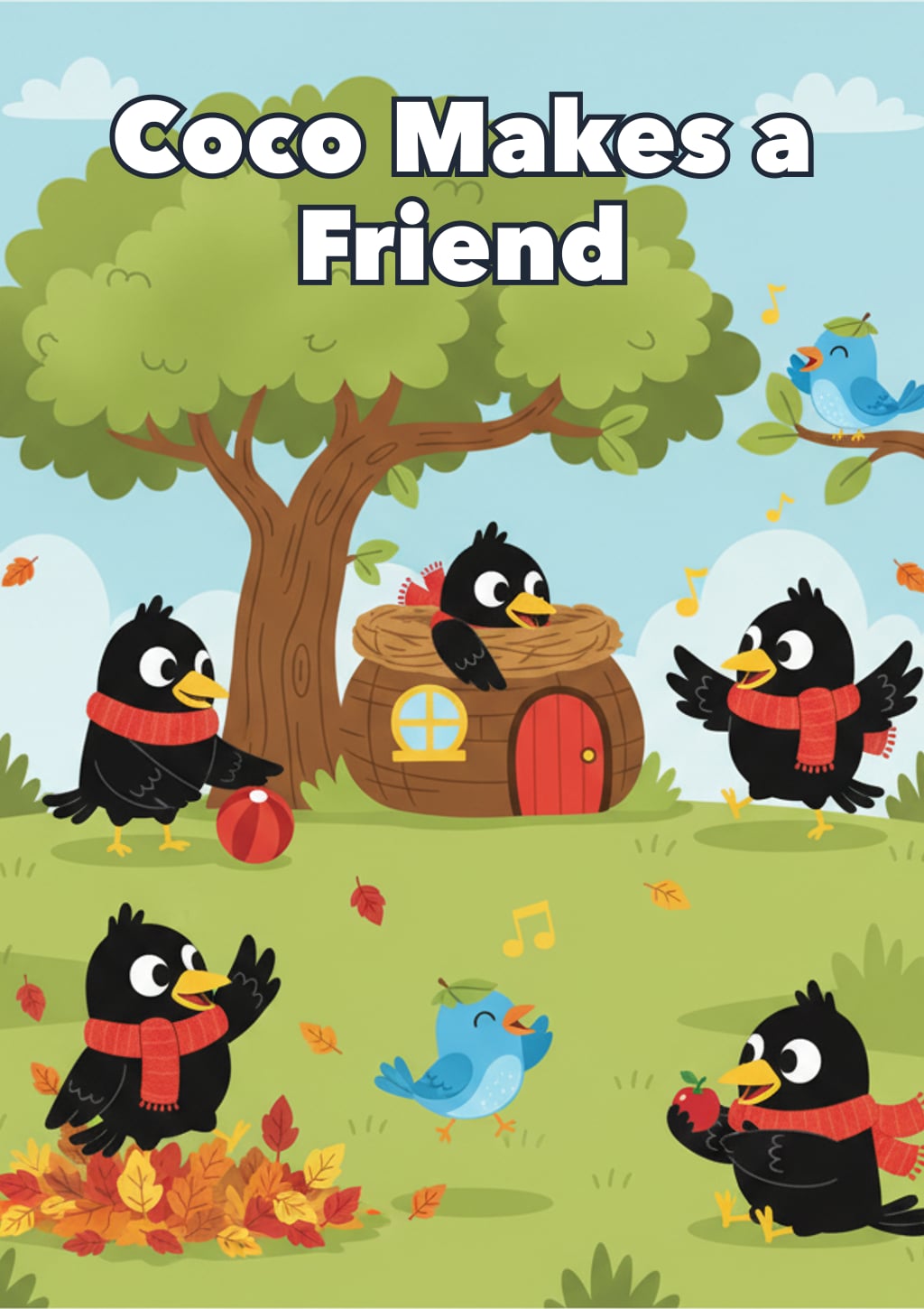 Coco Makes a Friend — Level 2 storybook cover