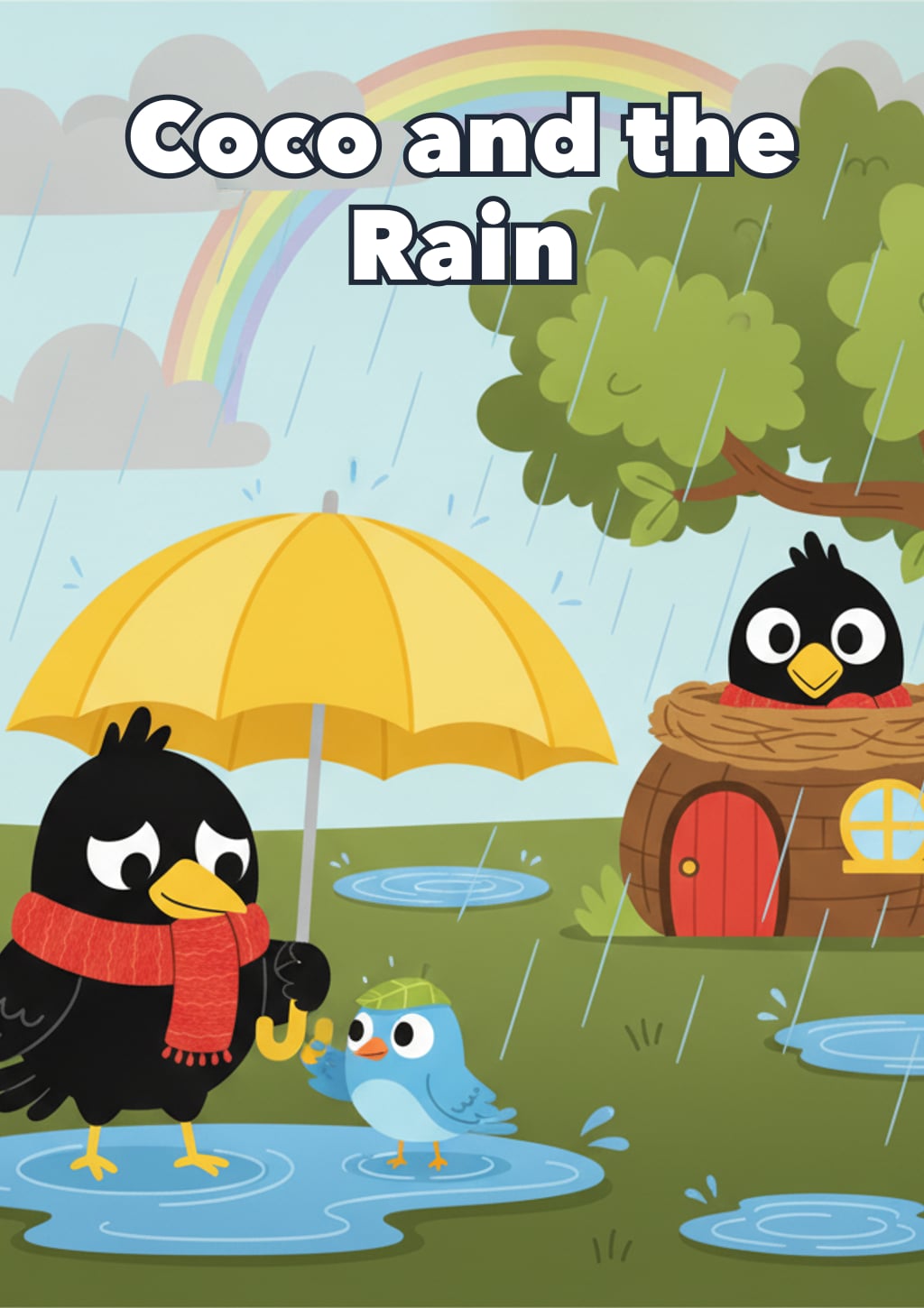 Coco and the Rain — Level 2 storybook cover