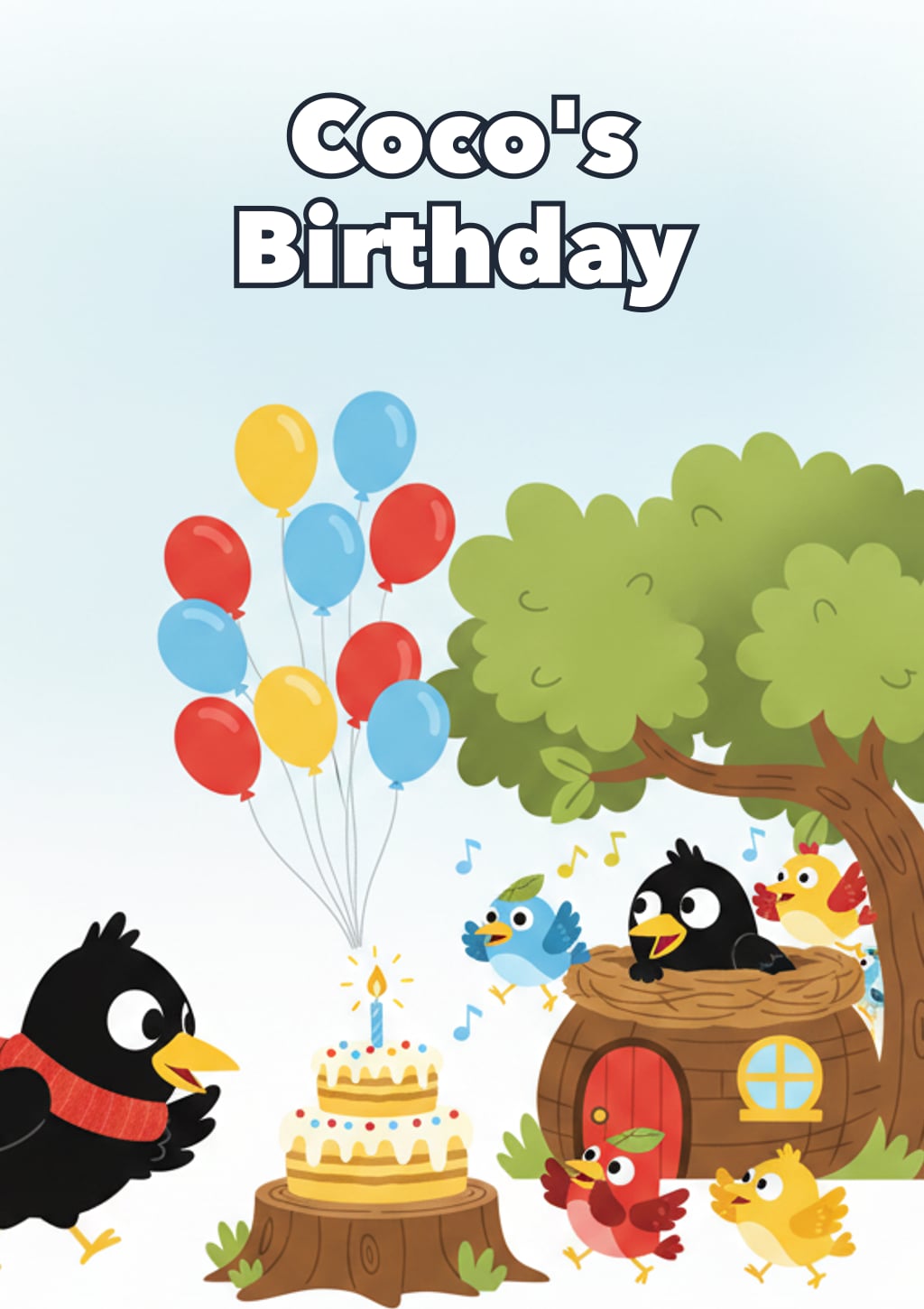 Coco's Birthday — Level 2 storybook cover