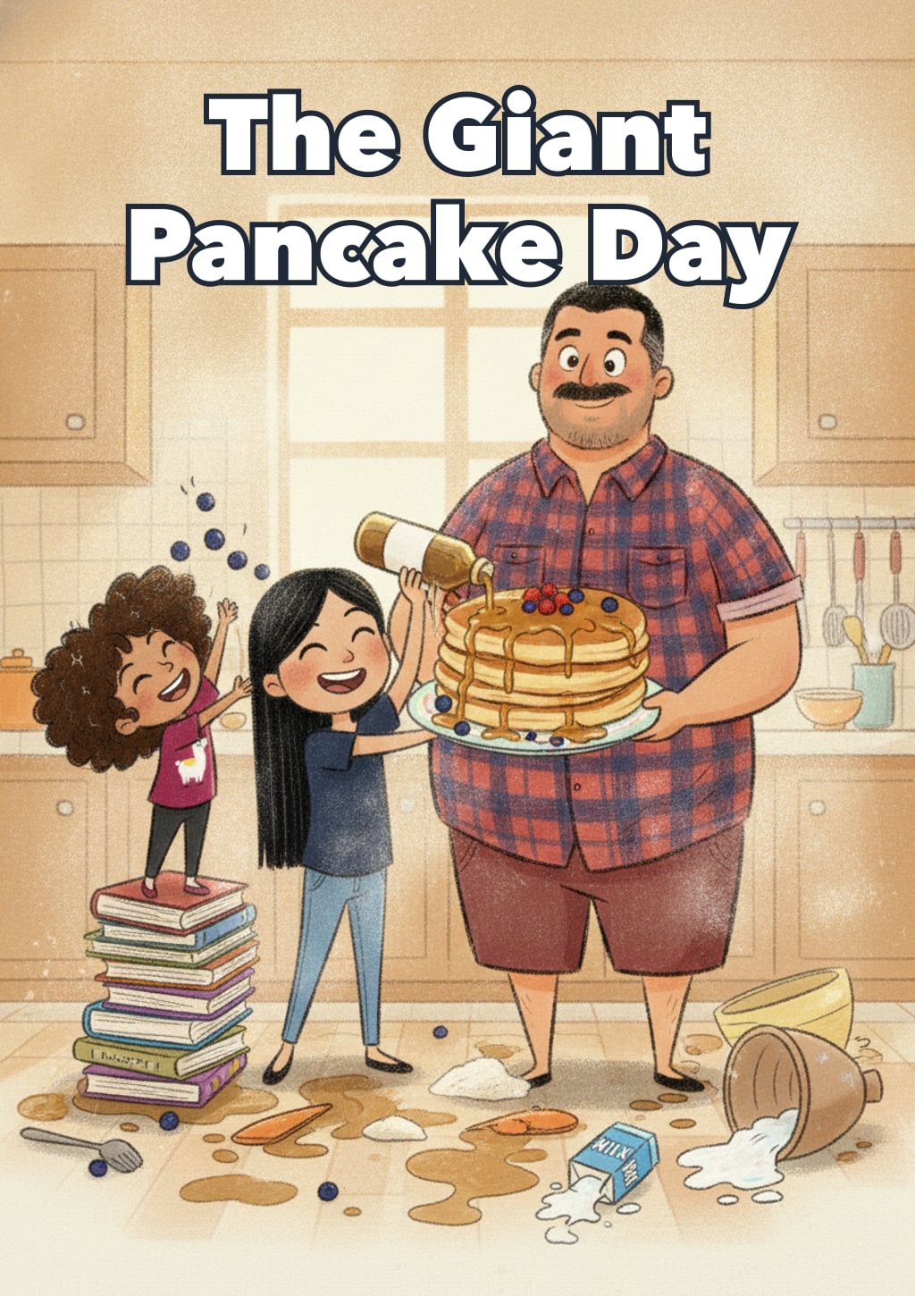 The Giant Pancake Day — Level 5 storybook cover