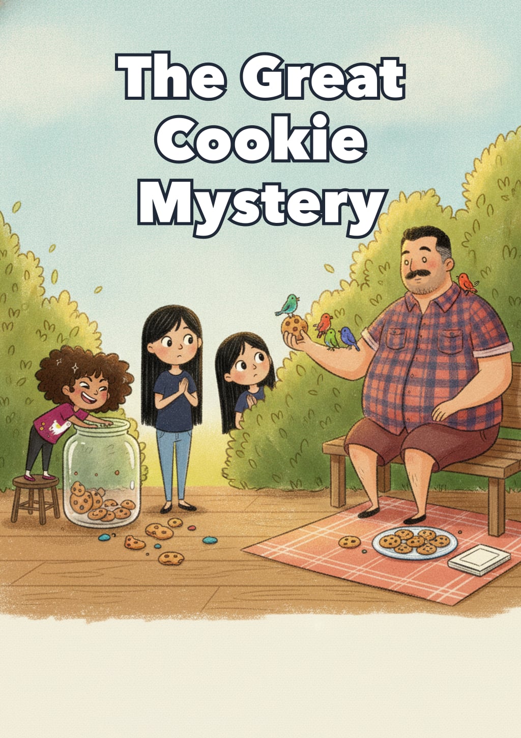 The Great Cookie Mystery — Level 5 storybook cover