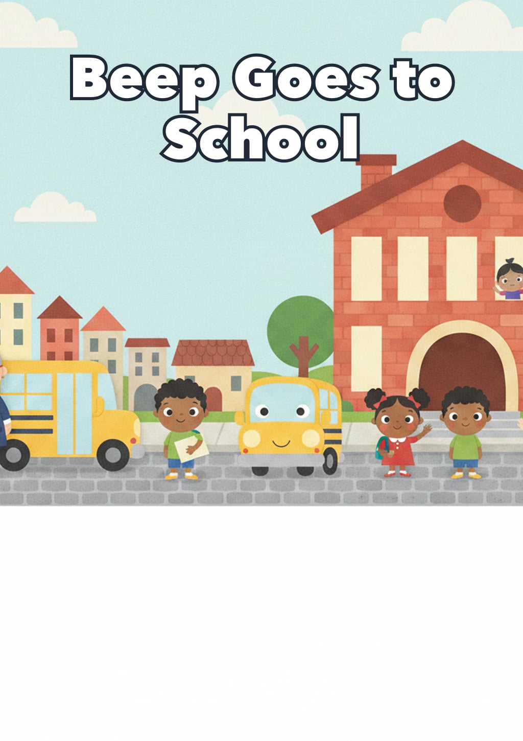 Beep Goes to School — Level 1 storybook cover