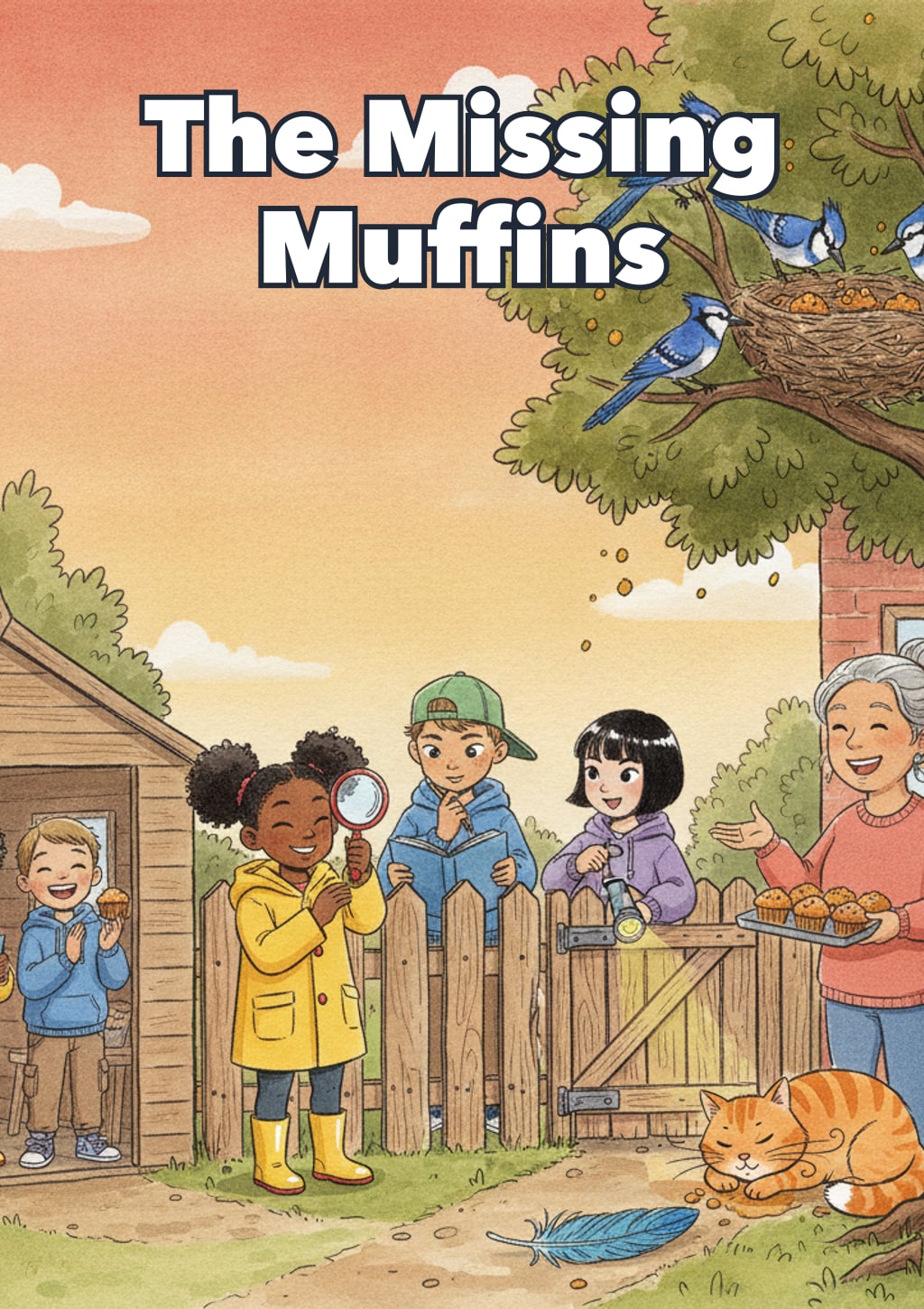 The Missing Muffins — Level 7 storybook cover