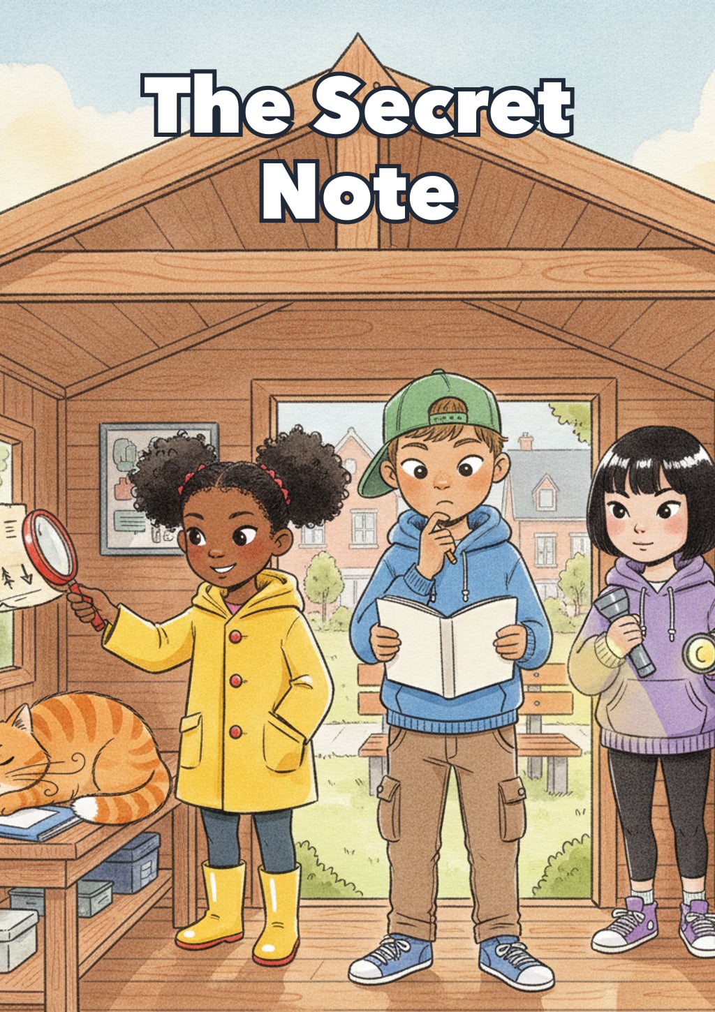 The Secret Note — Level 7 storybook cover