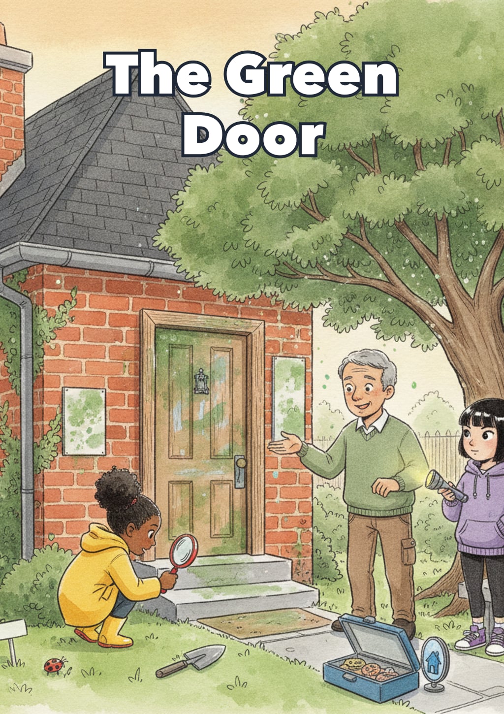 The Green Door — Level 7 storybook cover