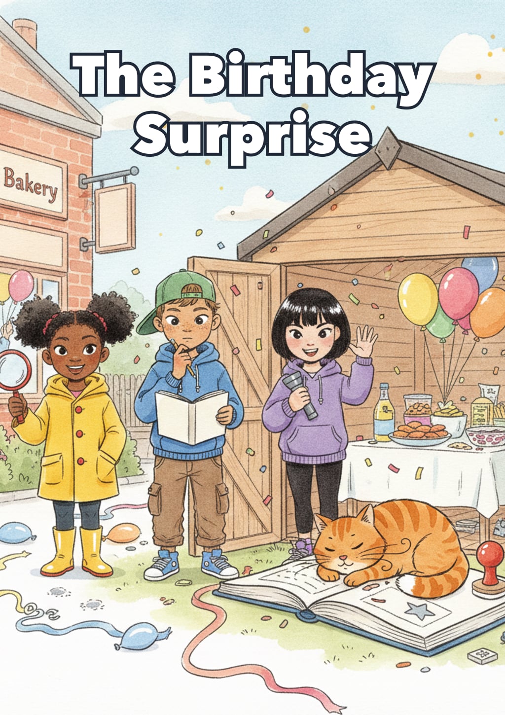 The Birthday Surprise — Level 7 storybook cover