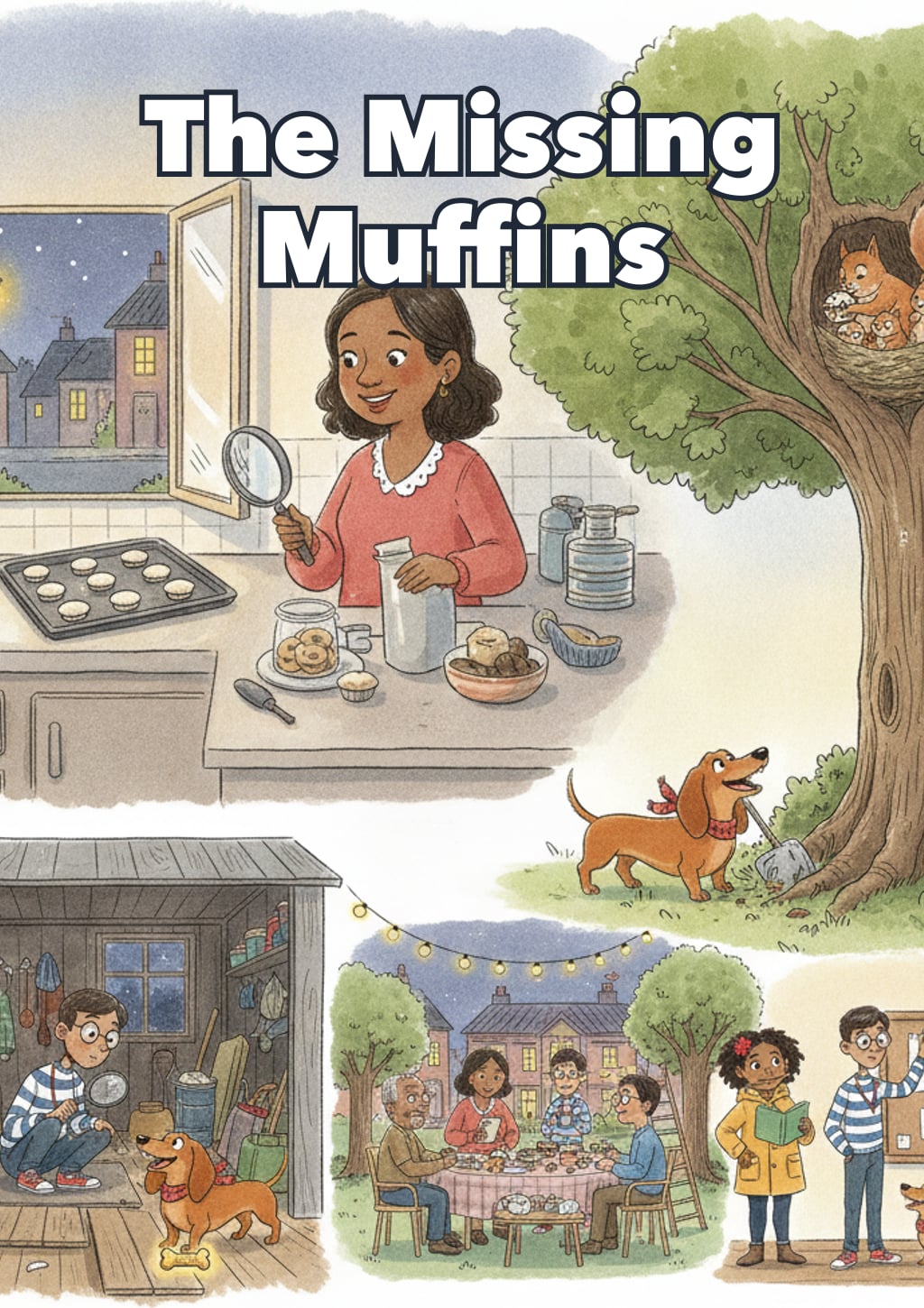 The Missing Muffins — Level 9 storybook cover
