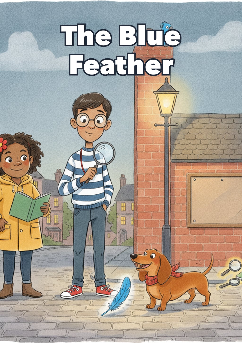 The Blue Feather — Level 9 storybook cover
