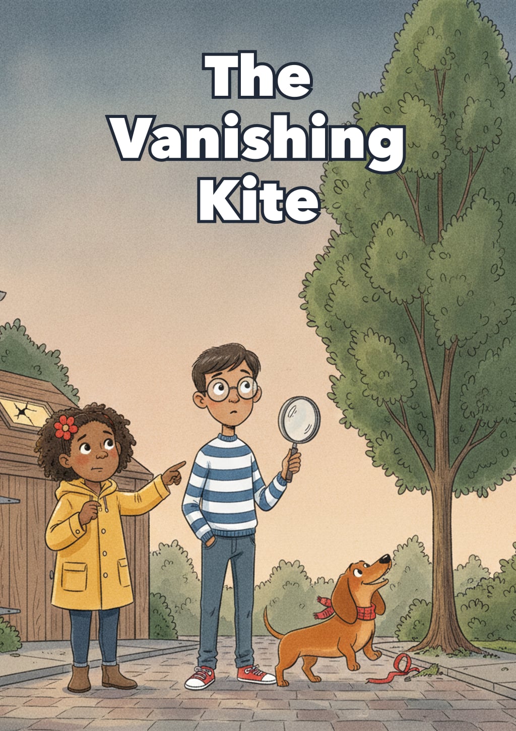 The Vanishing Kite — Level 9 storybook cover