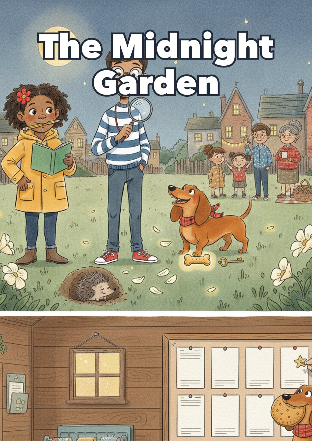 The Midnight Garden — Level 9 storybook cover