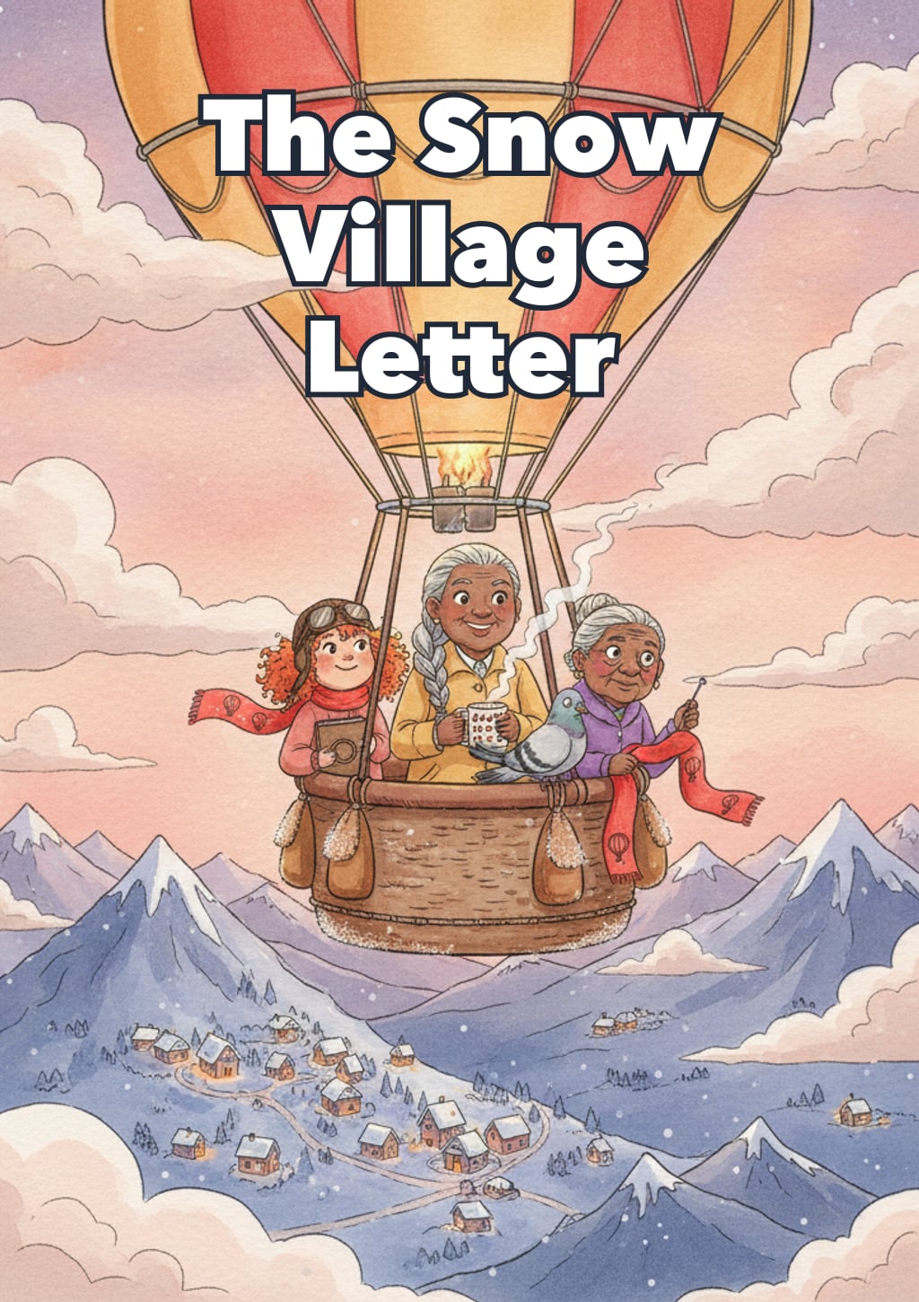 The Snow Village Letter — Level 10 storybook cover