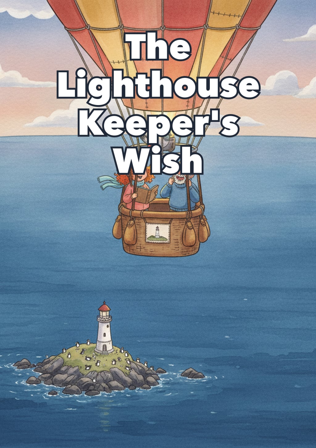 The Lighthouse Keeper's Wish — Level 10 storybook cover