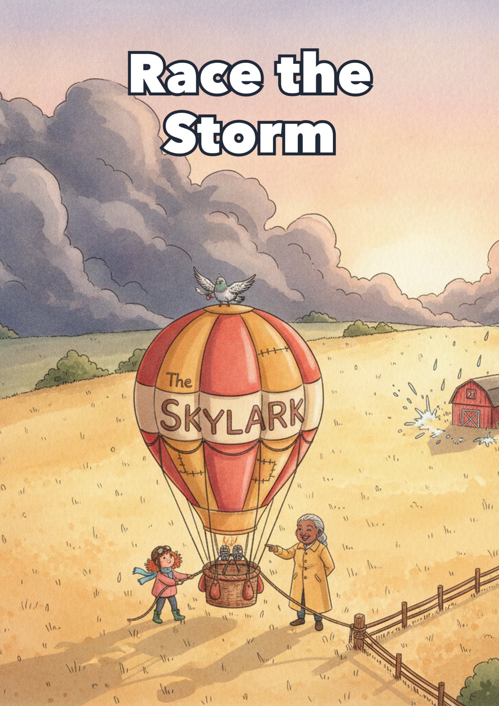 Race the Storm — Level 10 storybook cover