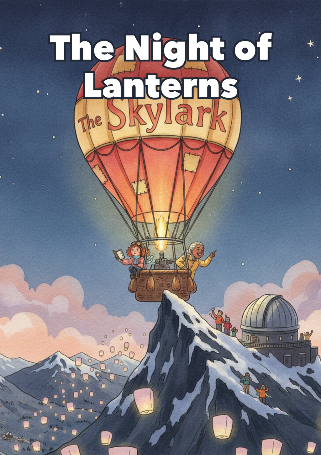 The Night of Lanterns — Level 10 storybook cover