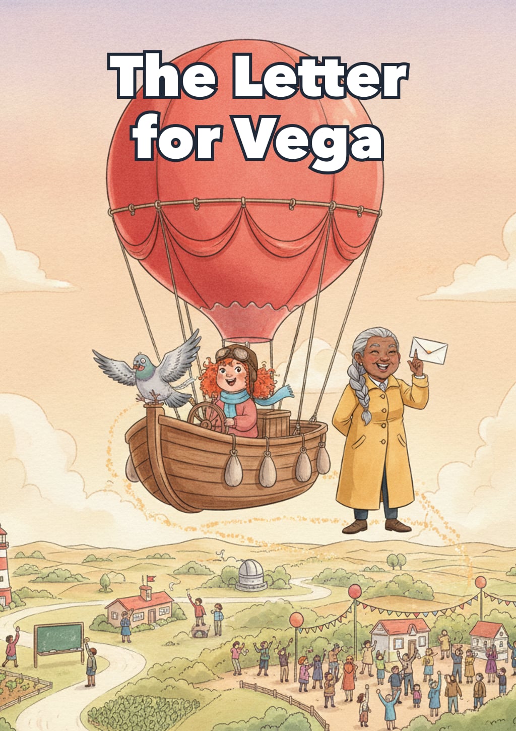 The Letter for Vega — Level 10 storybook cover