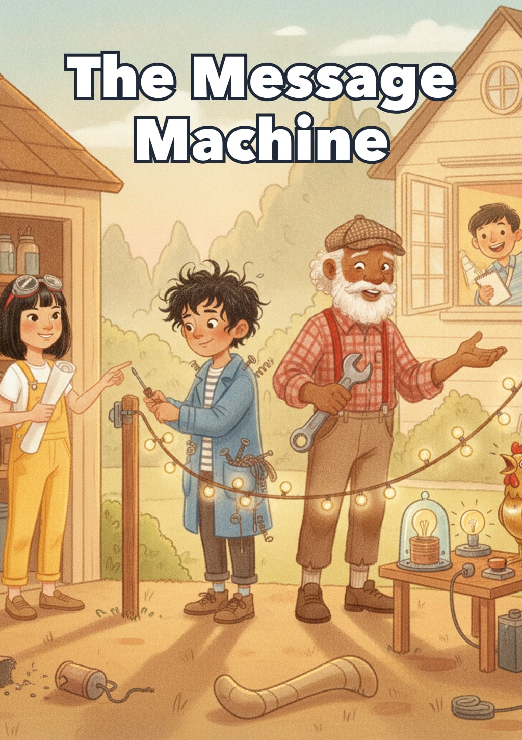 The Message Machine — Level 11 storybook cover