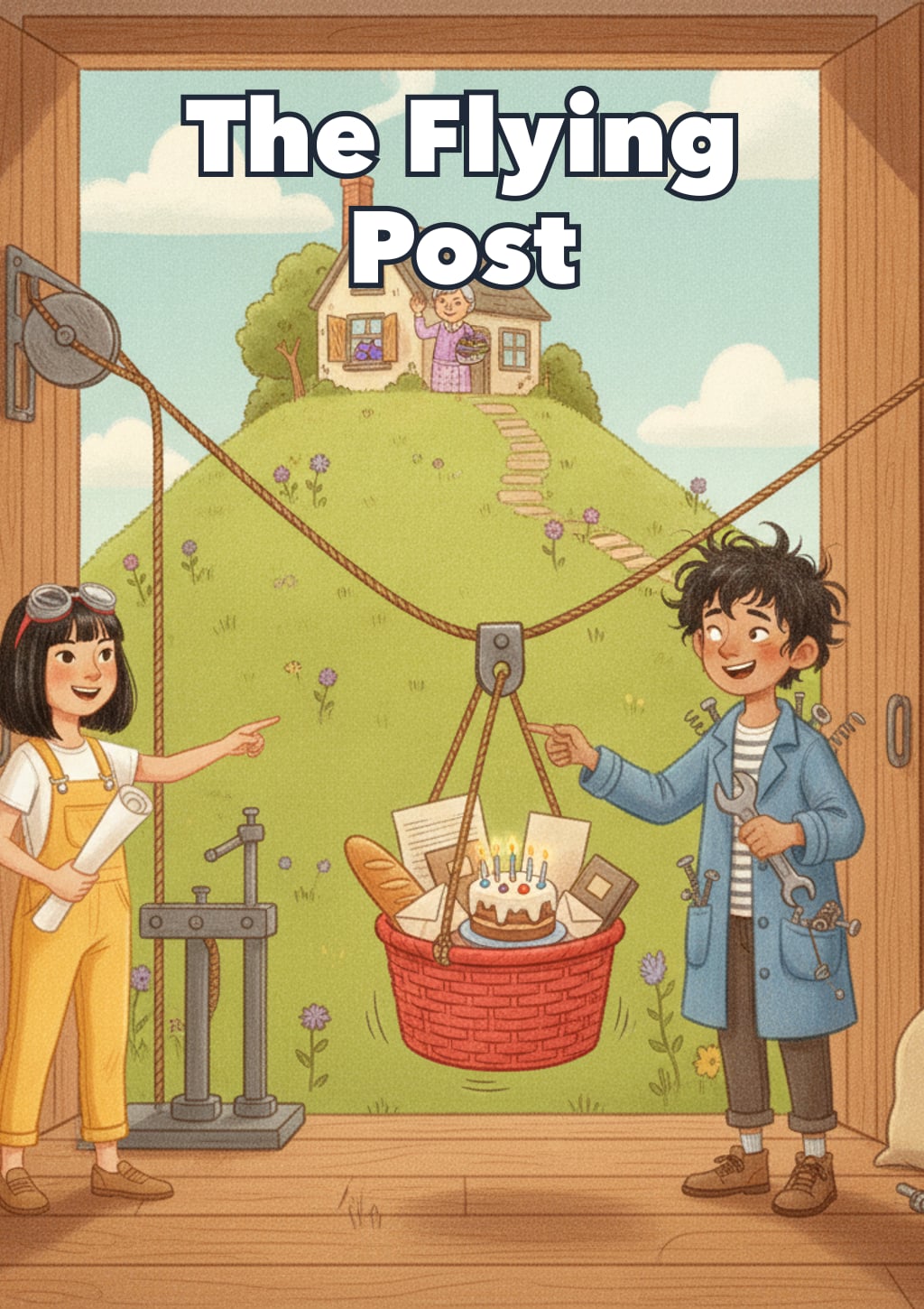 The Flying Post — Level 11 storybook cover