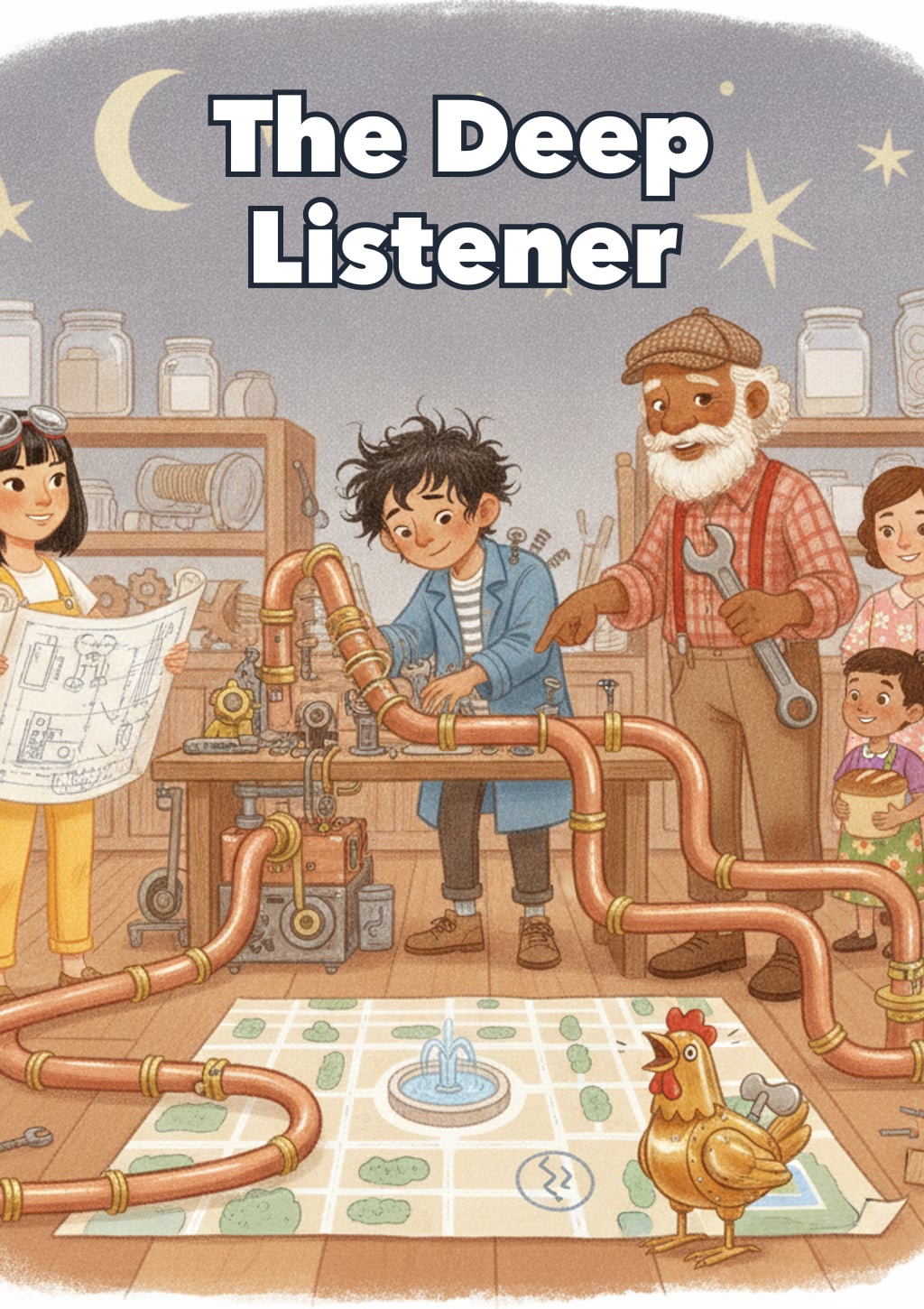 The Deep Listener — Level 11 storybook cover