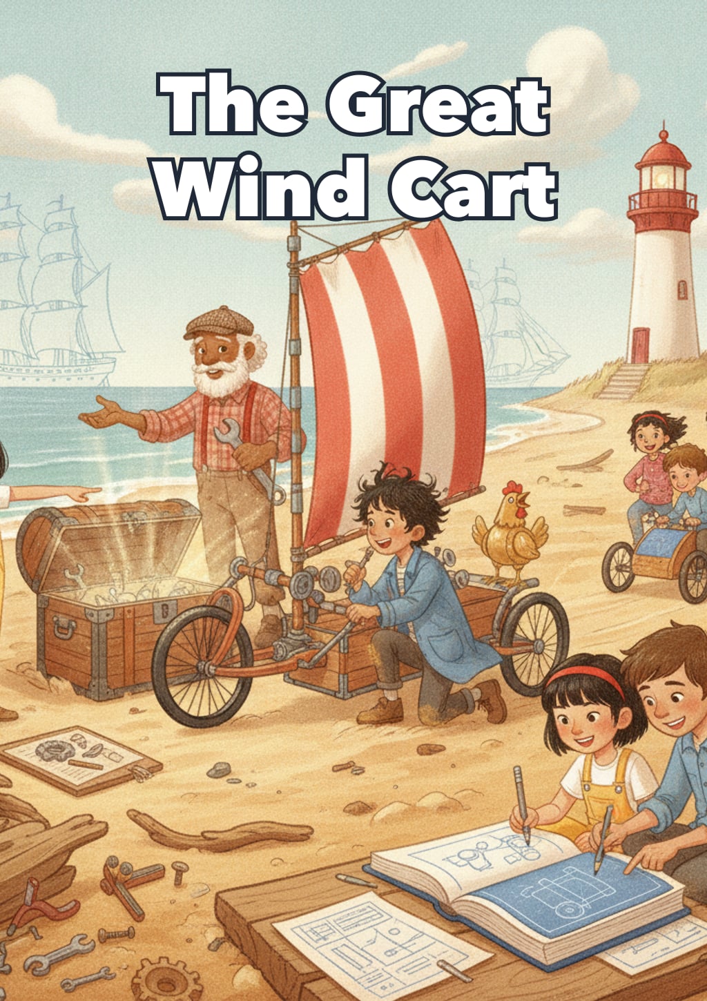 The Great Wind Cart — Level 11 storybook cover