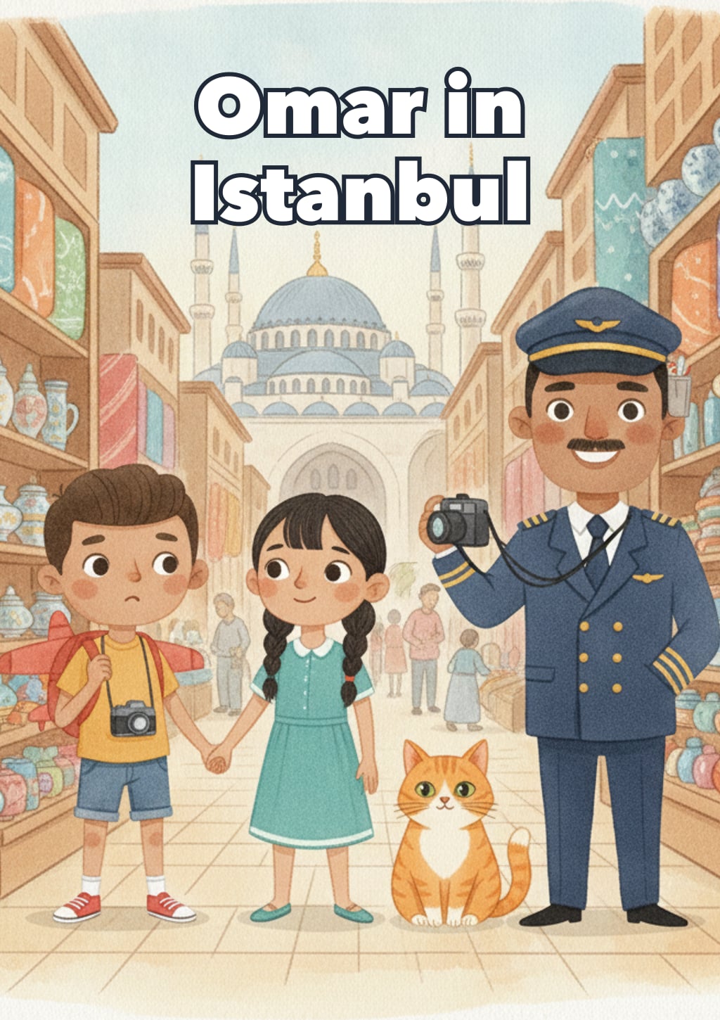 Omar in Istanbul — Level 8 storybook cover