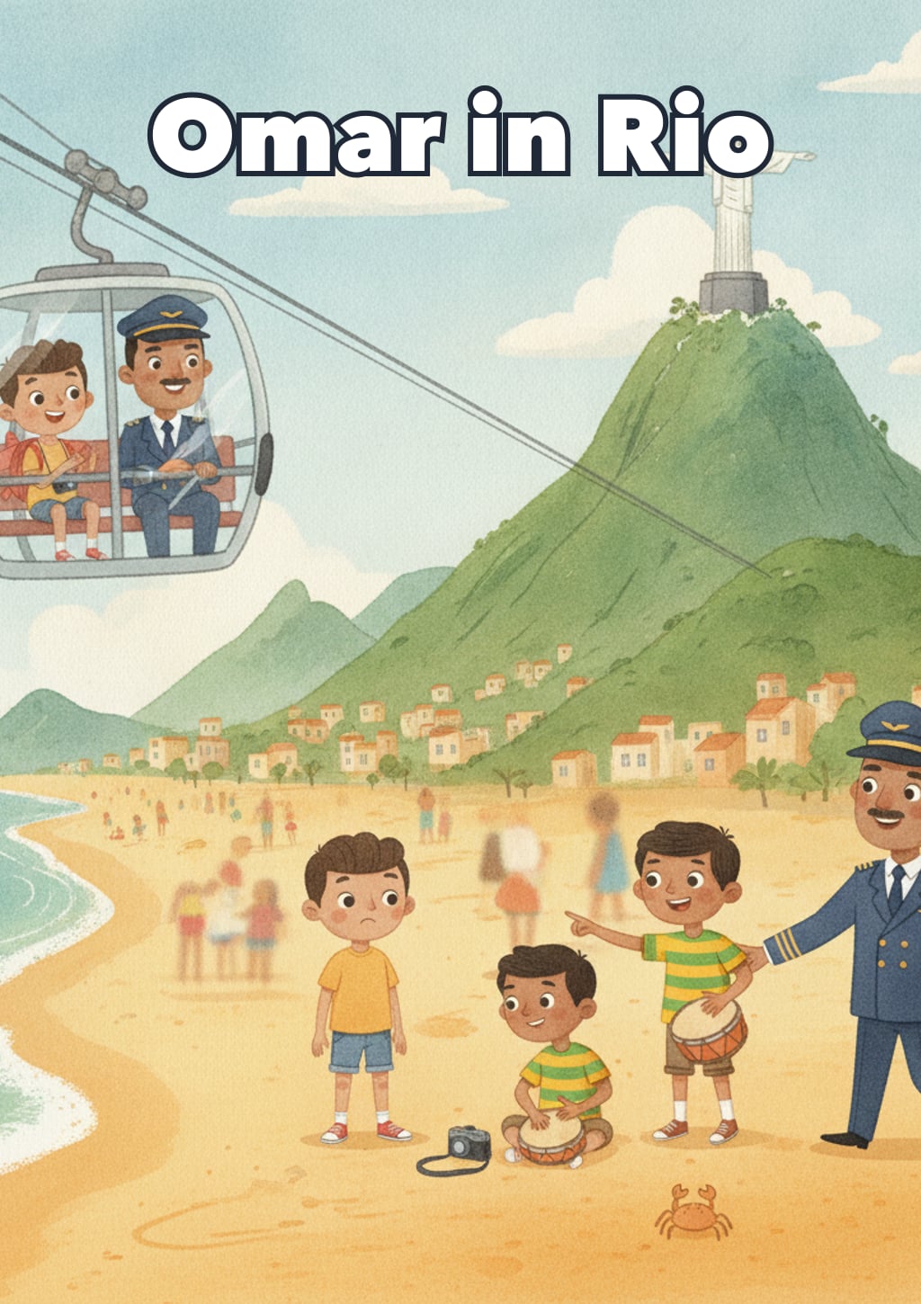 Omar in Rio — Level 8 storybook cover