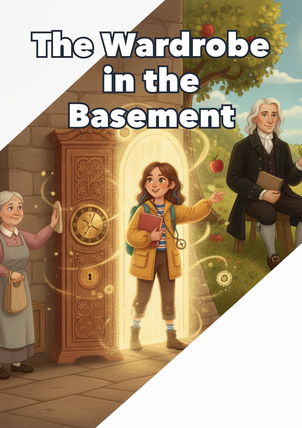 The Wardrobe in the Basement — Level 12 storybook cover