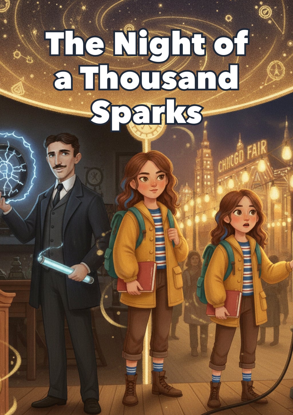 The Night of a Thousand Sparks — Level 12 storybook cover