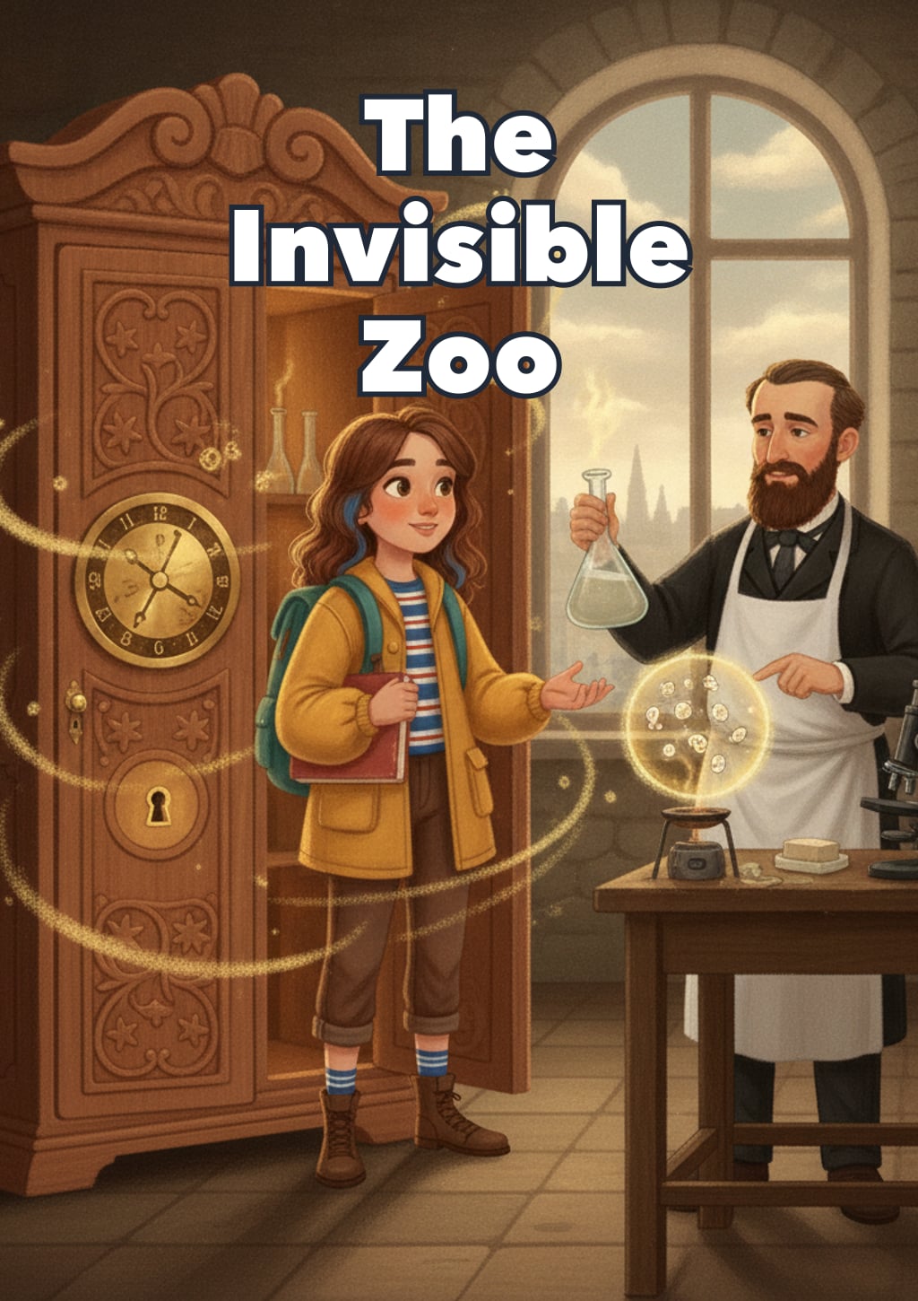 The Invisible Zoo — Level 12 storybook cover