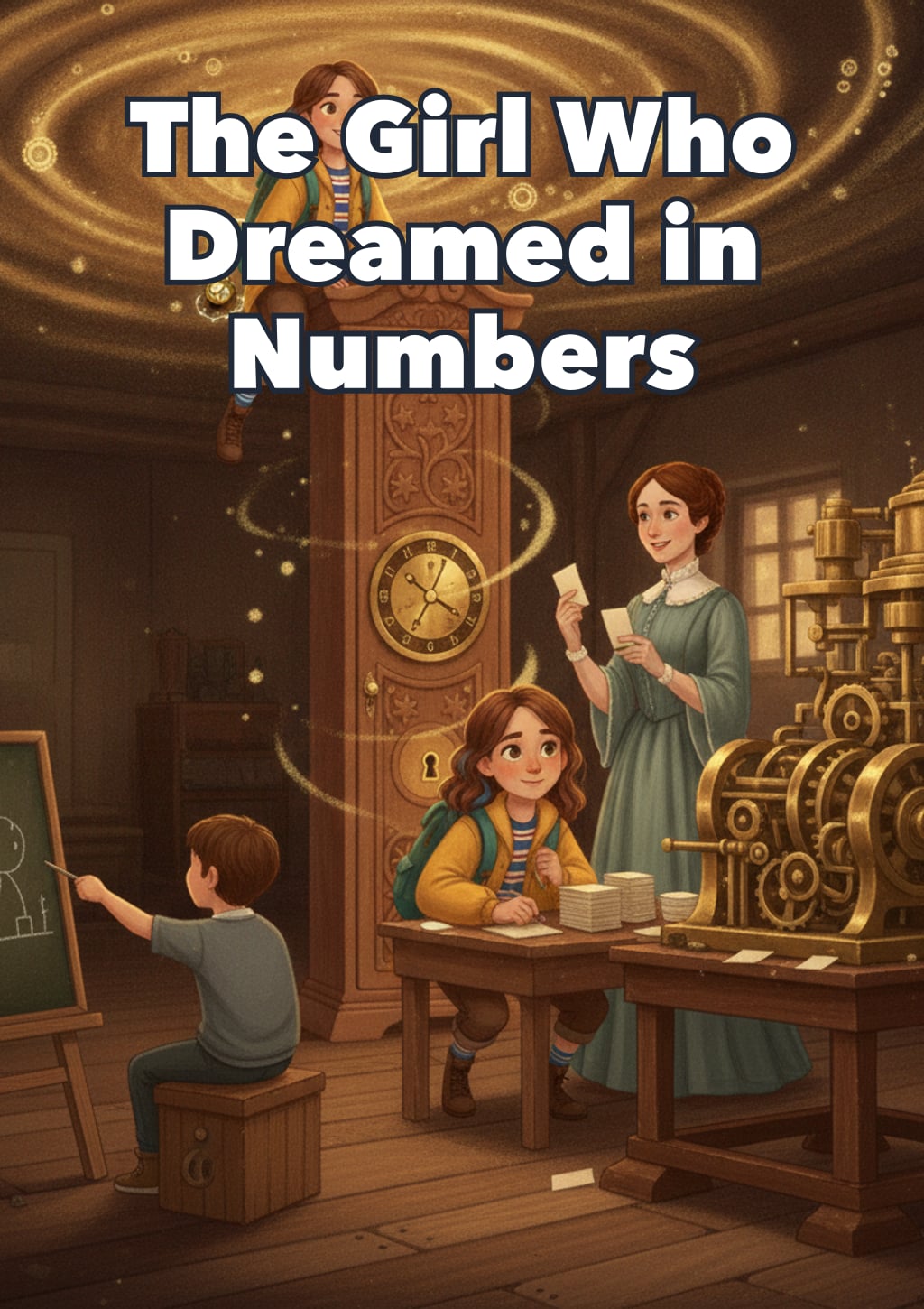 The Girl Who Dreamed in Numbers — Level 12 storybook cover