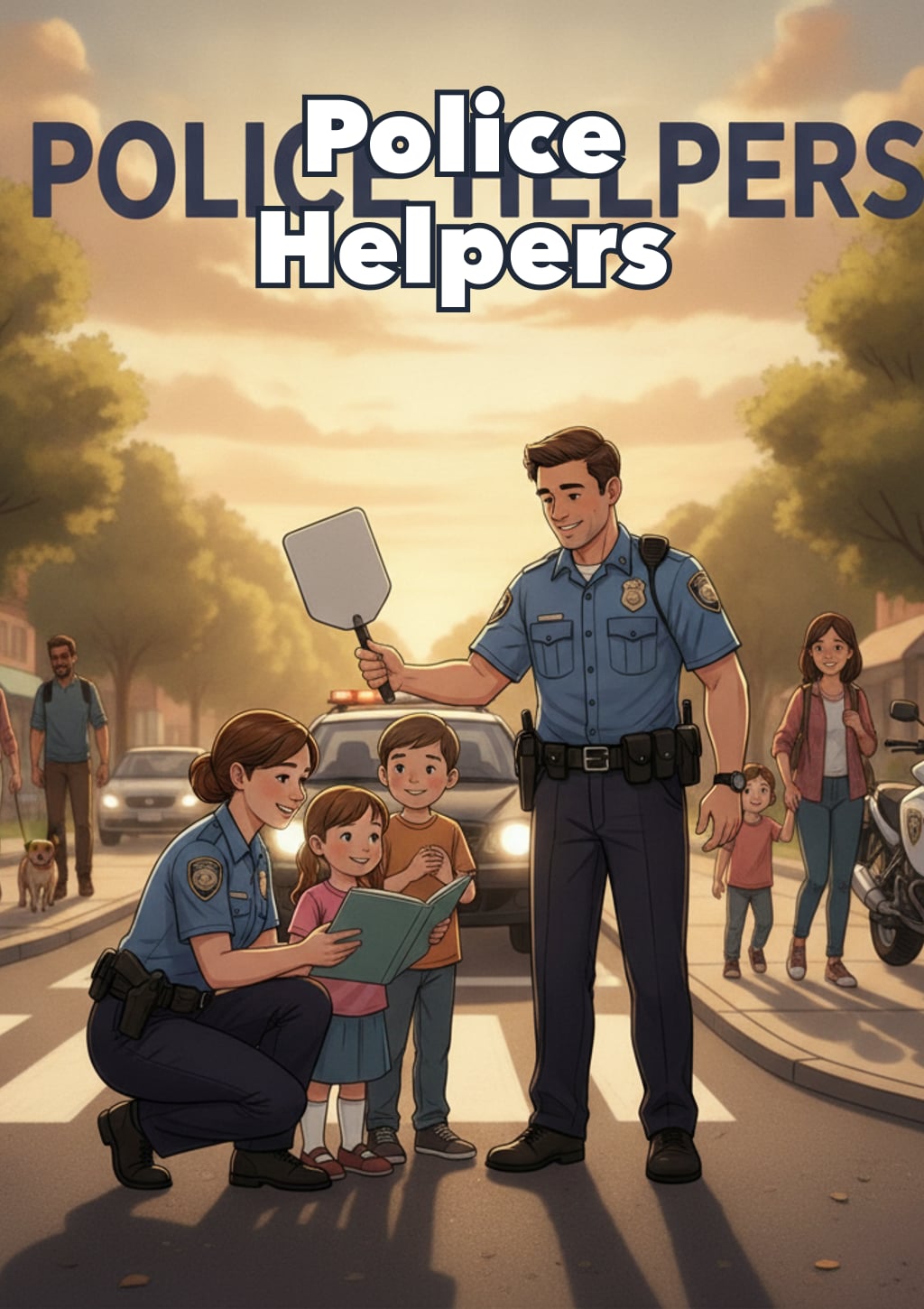 Police Helpers — Level 4 storybook cover