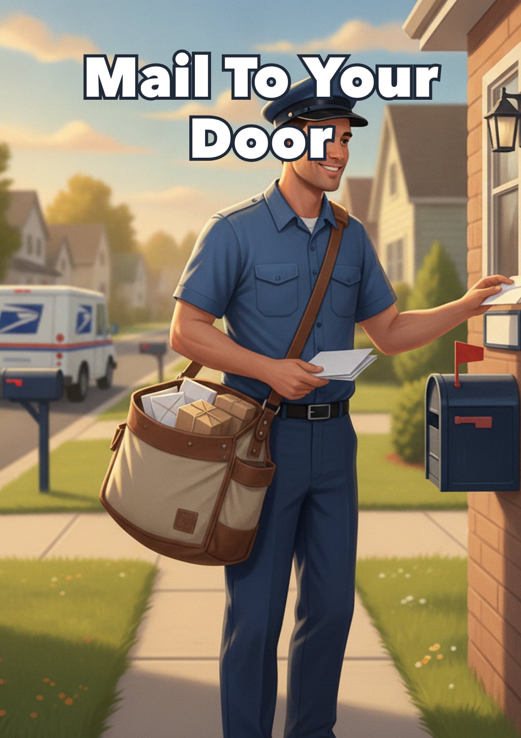 Mail To Your Door — Level 4 storybook cover