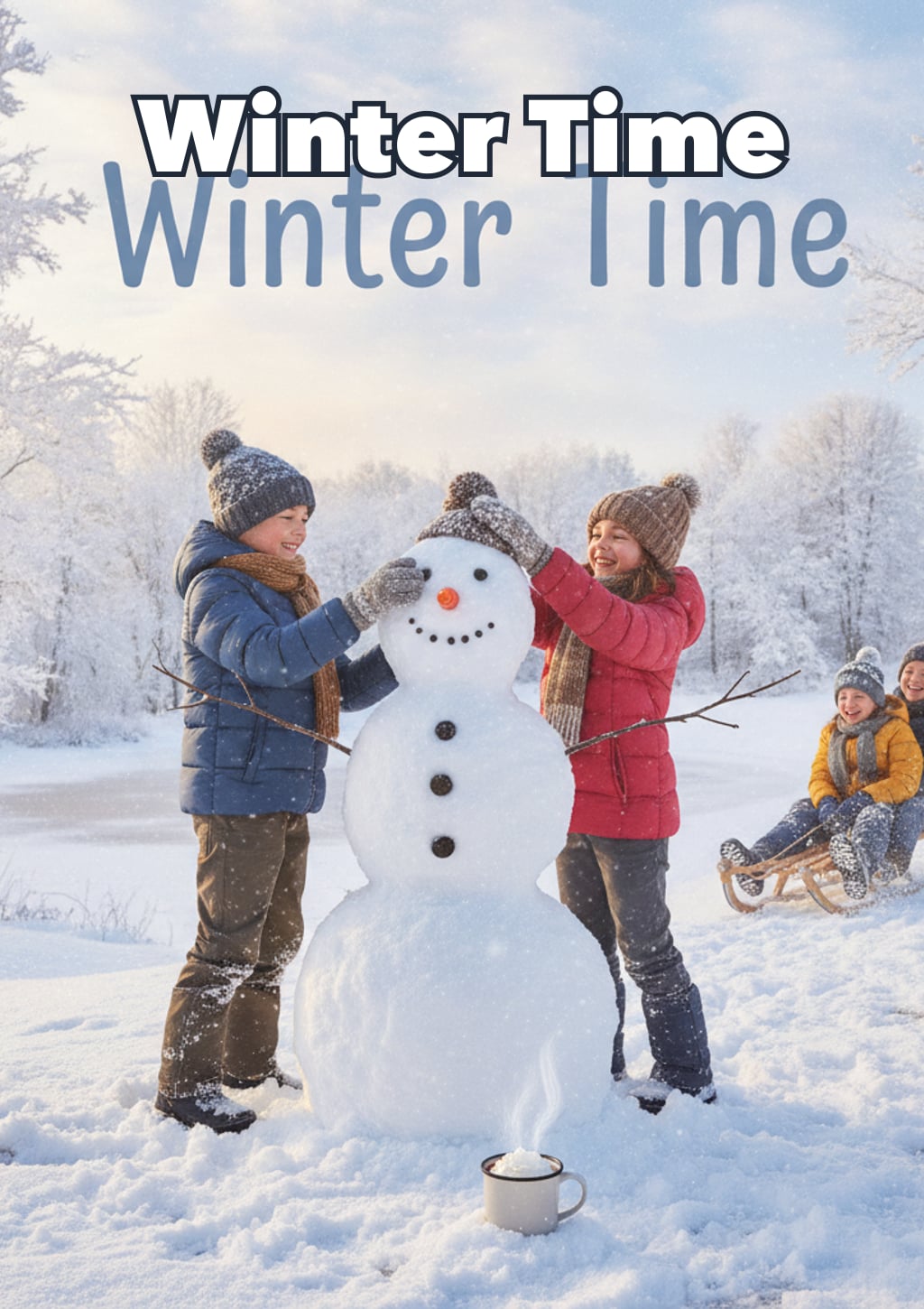 Winter Time — Level 4 storybook cover
