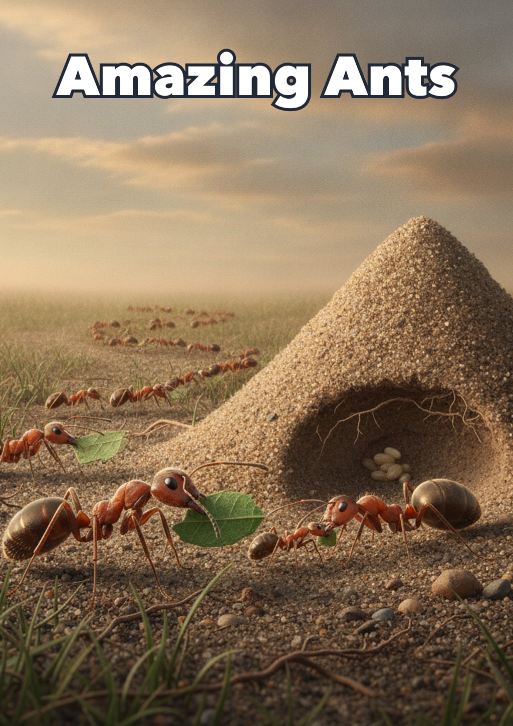 Amazing Ants — Level 4 storybook cover