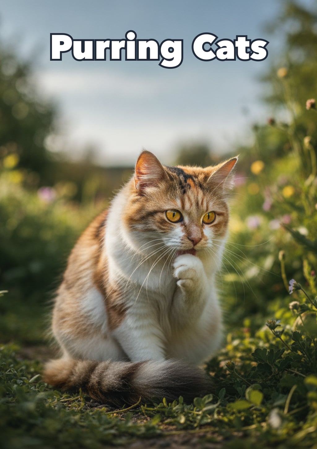 Purring Cats — Level 1 storybook cover