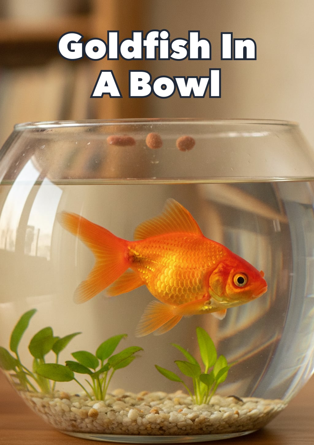 Goldfish In A Bowl — Level 1 storybook cover